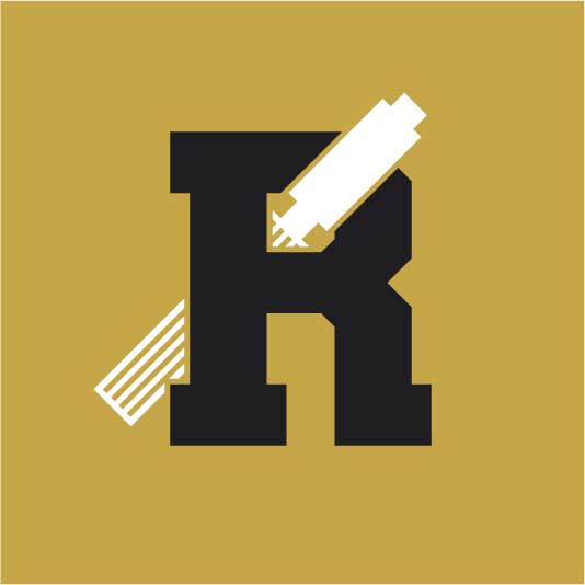 Purdue Reamer Club Simple Logo Full Color on Color