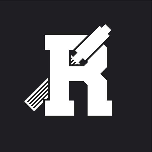 Purdue Reamer Club Simple Logo One color on Black