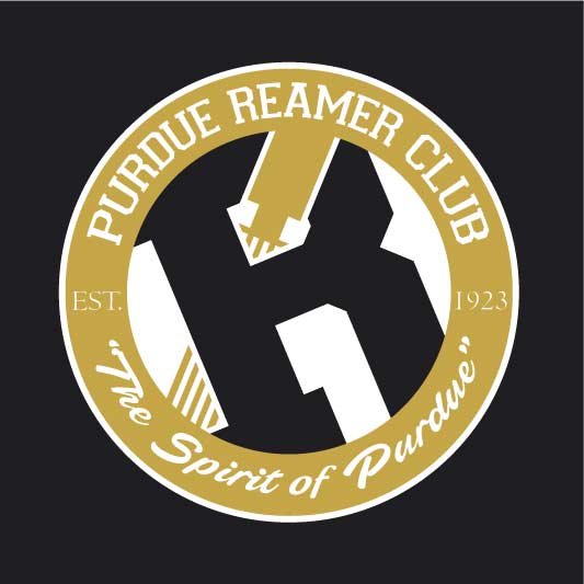 Purdue Reamer Club Seal Full Color on Black